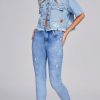 Calça Skkiny Feminina Cos Alto